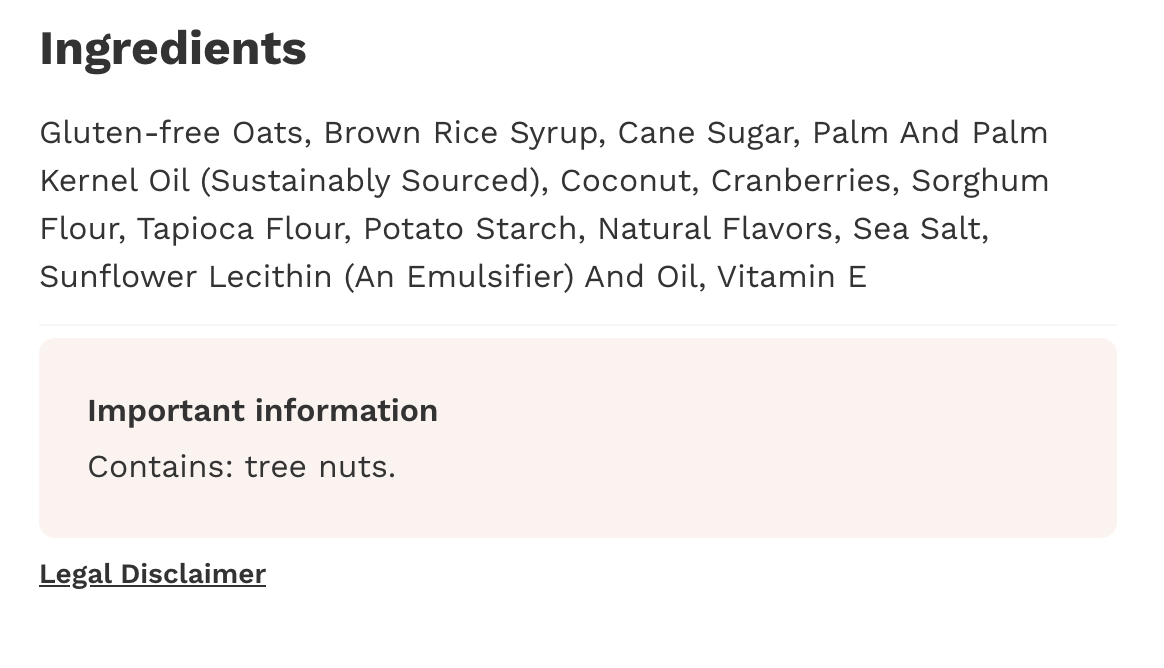 Heavenly Hunks, Gluten-Free Bites, Cranberry White Chip - expires 04/2027