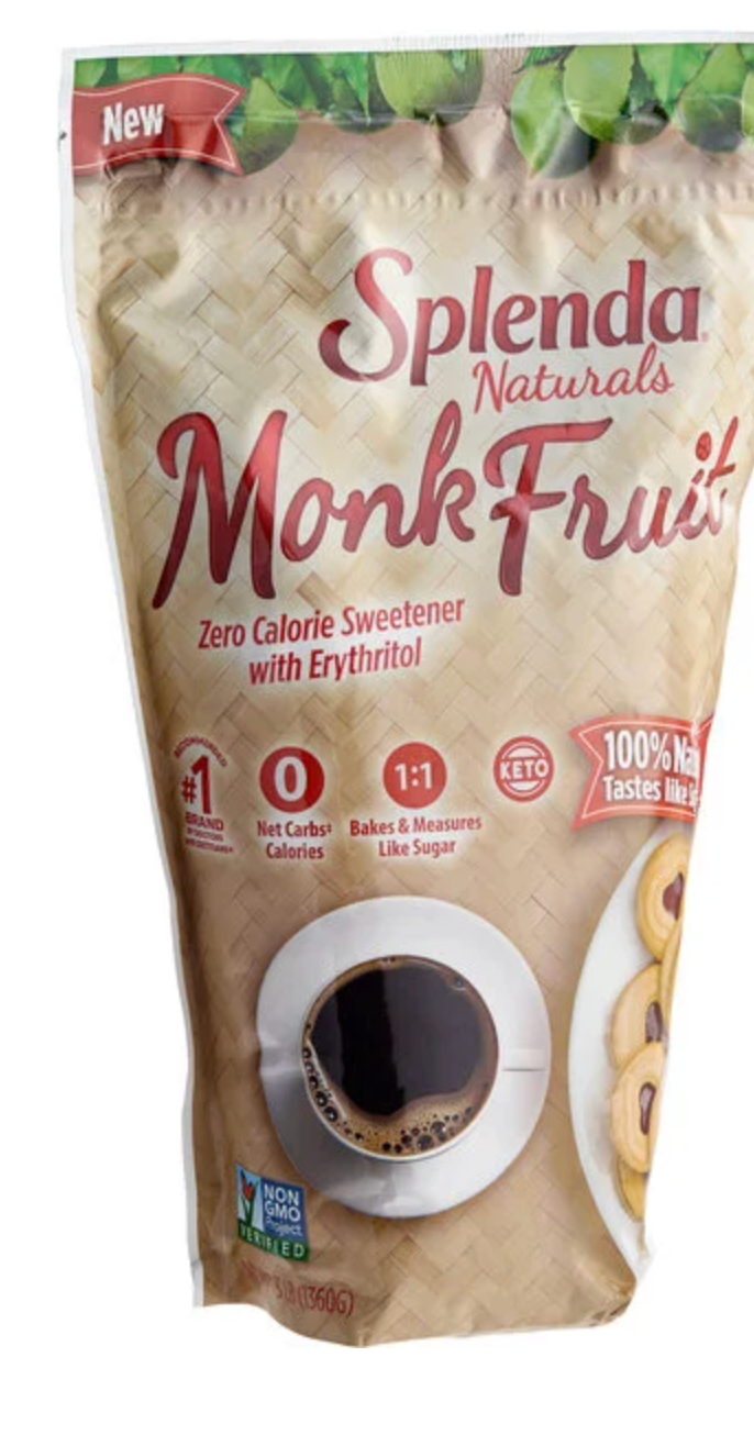 Splenda Monk Fruit Sweetener 3 lb.