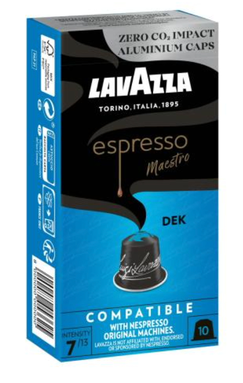 Lavazza Espresso MAESTRO DECA capsules for nespresso 10st