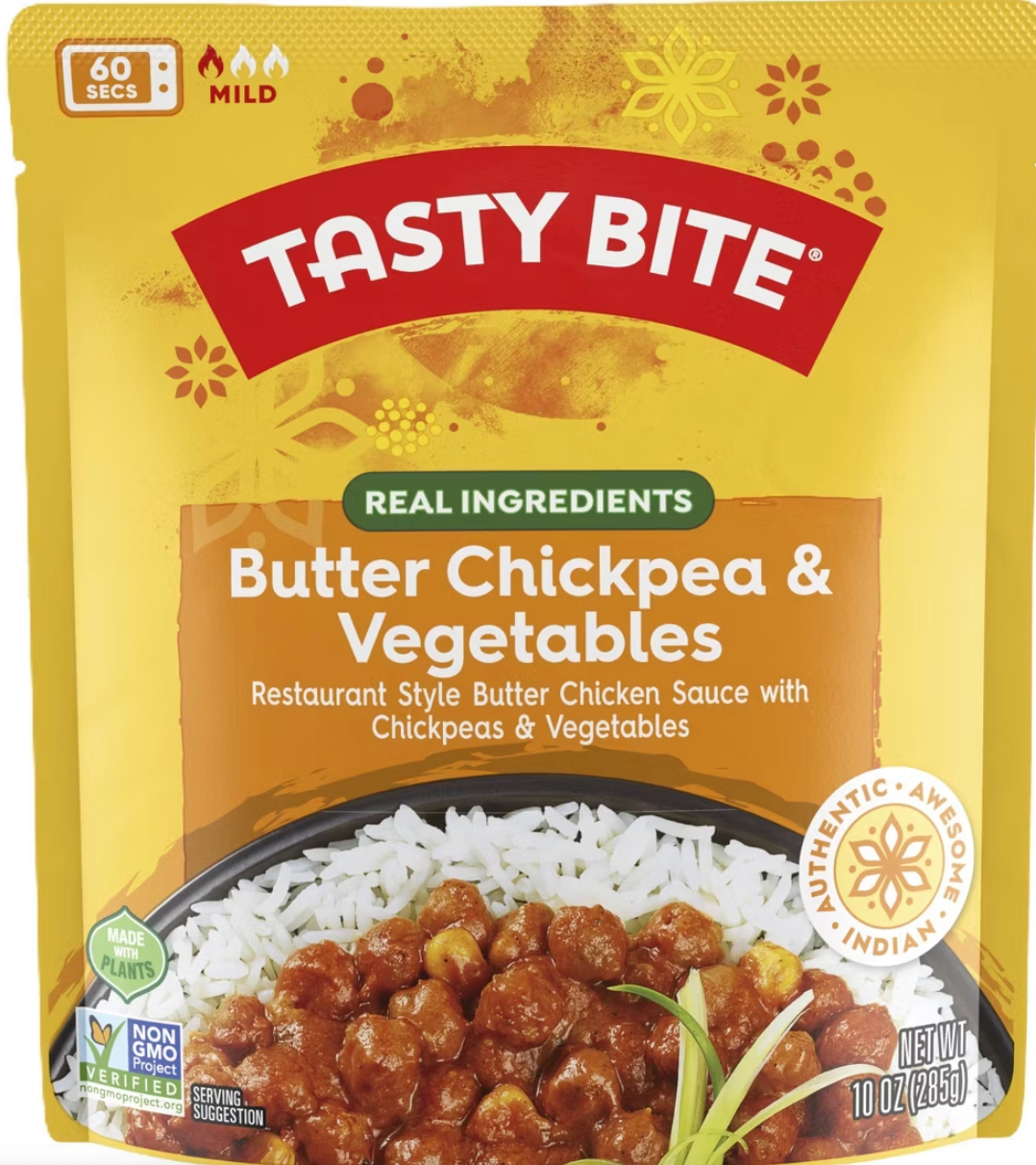 Tasty Bite Gluten Free Butter Chickpea and Vegetables - 10oz - expires June 30 2027