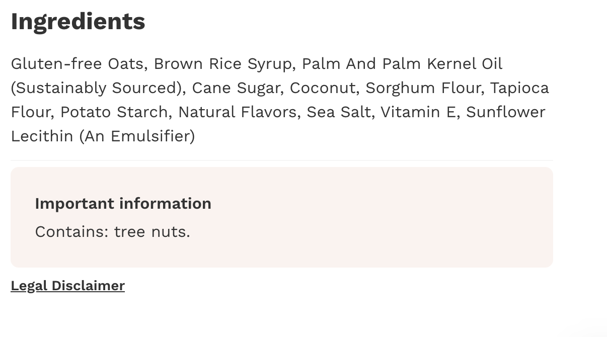 Heavenly Hunks, Gluten-Free Bites, Oatmeal White Chip - expires 04/2027