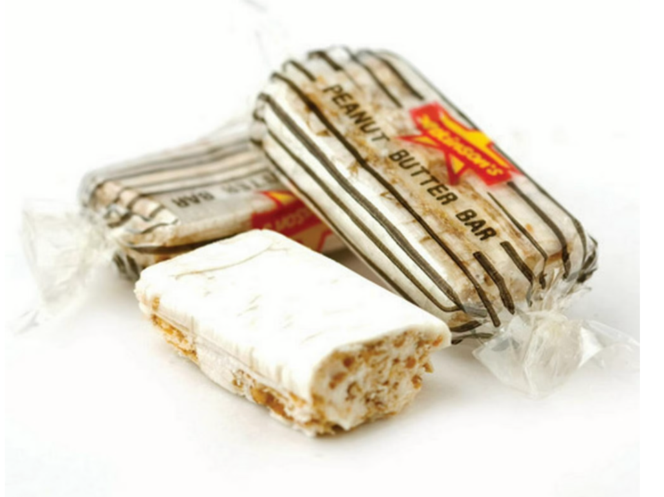 Atkinson Peanut Butter Bars 2 pounds Wrapped Candy bulk candy - expires 12/2027