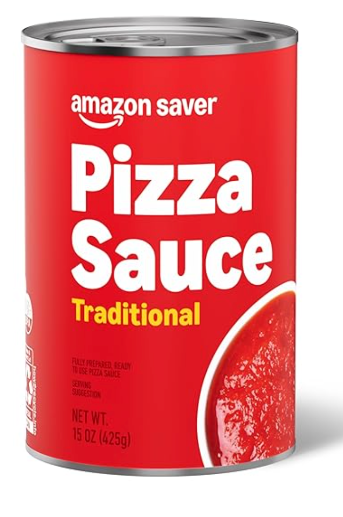 Amazon Saver, Traditional Pizza Sauce, 15 Oz