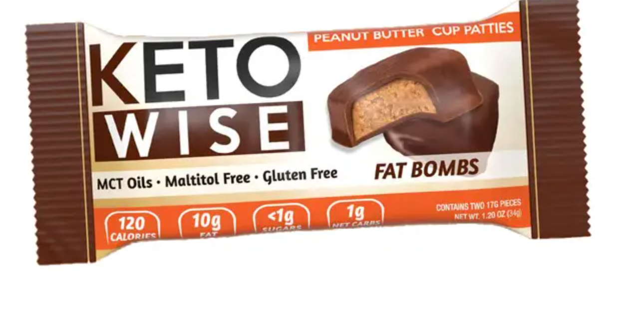 Ketowise Fat Bombs Peanut Butter Cup Patties