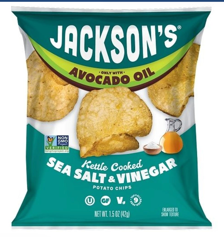 Jackson's sea salt and vinegar 1.5 oz - expires Jan 06 2027