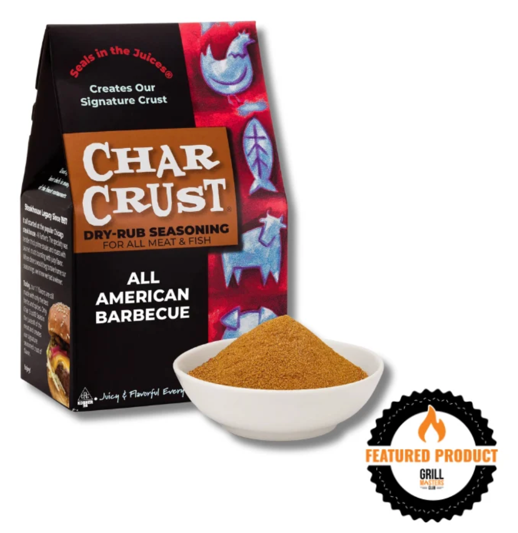 All American Barbecue Seasoning by Char Crust (4 oz) - Sep 2028