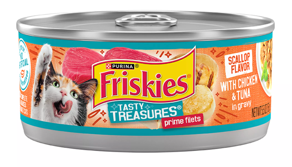 Friskies® Tasty Treasures Adult Cat Wet Food - 5.5 Oz