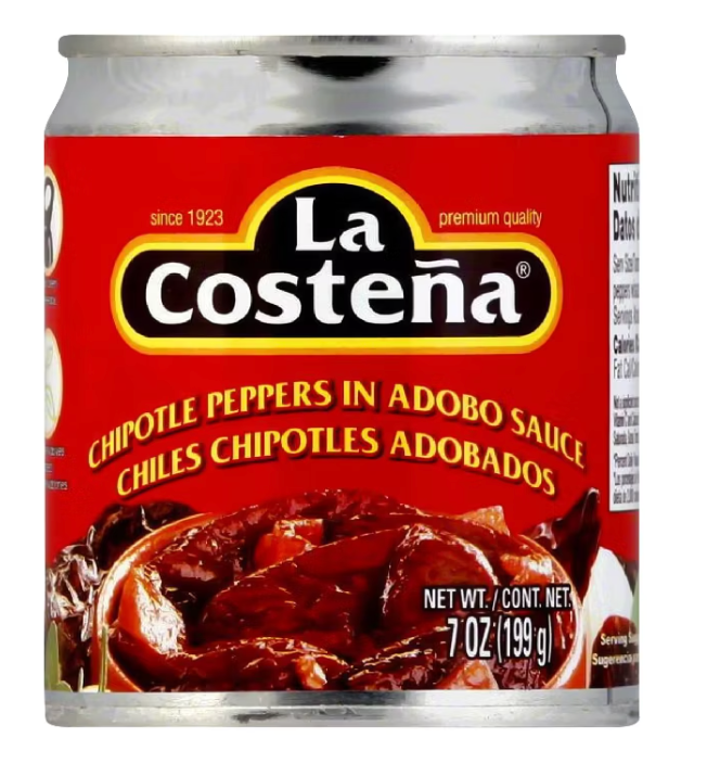 La Costena Chipotle Peppers in Adobo Sauce - 7oz