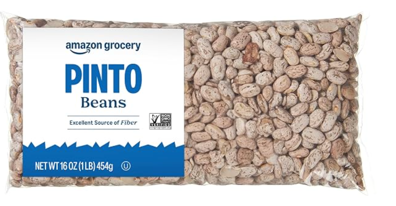 Amazon Grocery, Pinto Beans, 16 Oz