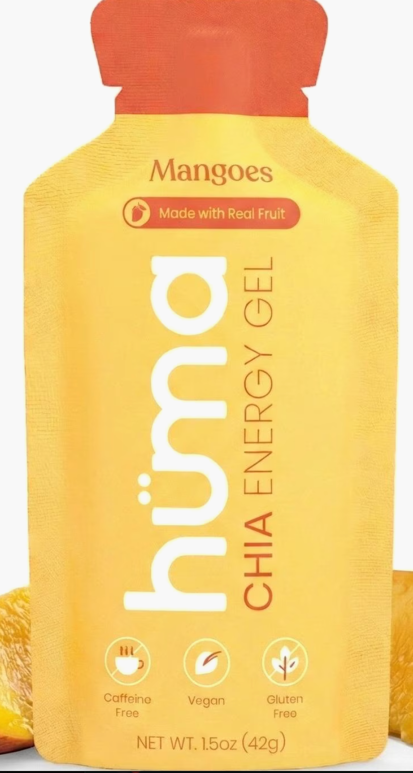 Huma Gel  Chia Energy Gel - Mangoes flavor