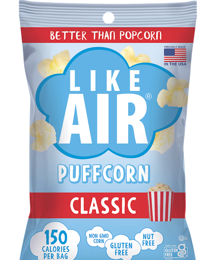 Like Air Classic Puffcorn - 4 oz. - expires Sept 05 2026