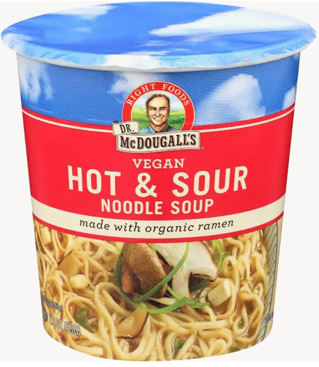 Dr. McDougall's Right Foods Dr. McDougall's, Soup, Hot & Sour Cantans, Organic, 1.9 oz - expired 06/29/2027