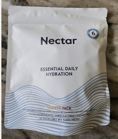 Nectar Essential Daily Hydration Variety Pack 30 Sticks Sugar Free Electrolytes
