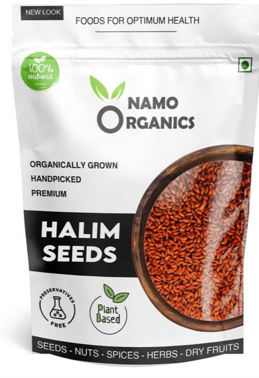 Namo Organics - 400 Gm - Halim Seeds Organic (Aliv Seeds For Eating | Sourced From Organic Farms - March 2026