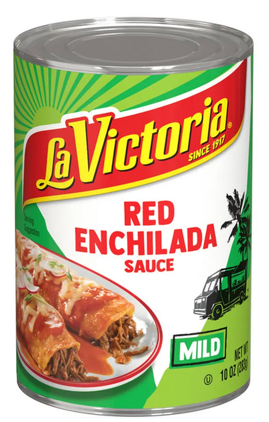 LA VICTORIA Red Enchilada Sauce Mild, 10 oz. LA VICTORIA Red Enchilada Sauce Mild, 10 oz. LA VICTORIA Red Enchilada Sauce Mild, 10 oz. LA VICTORIA Red Enchilada Sauce Mild, 10 oz.