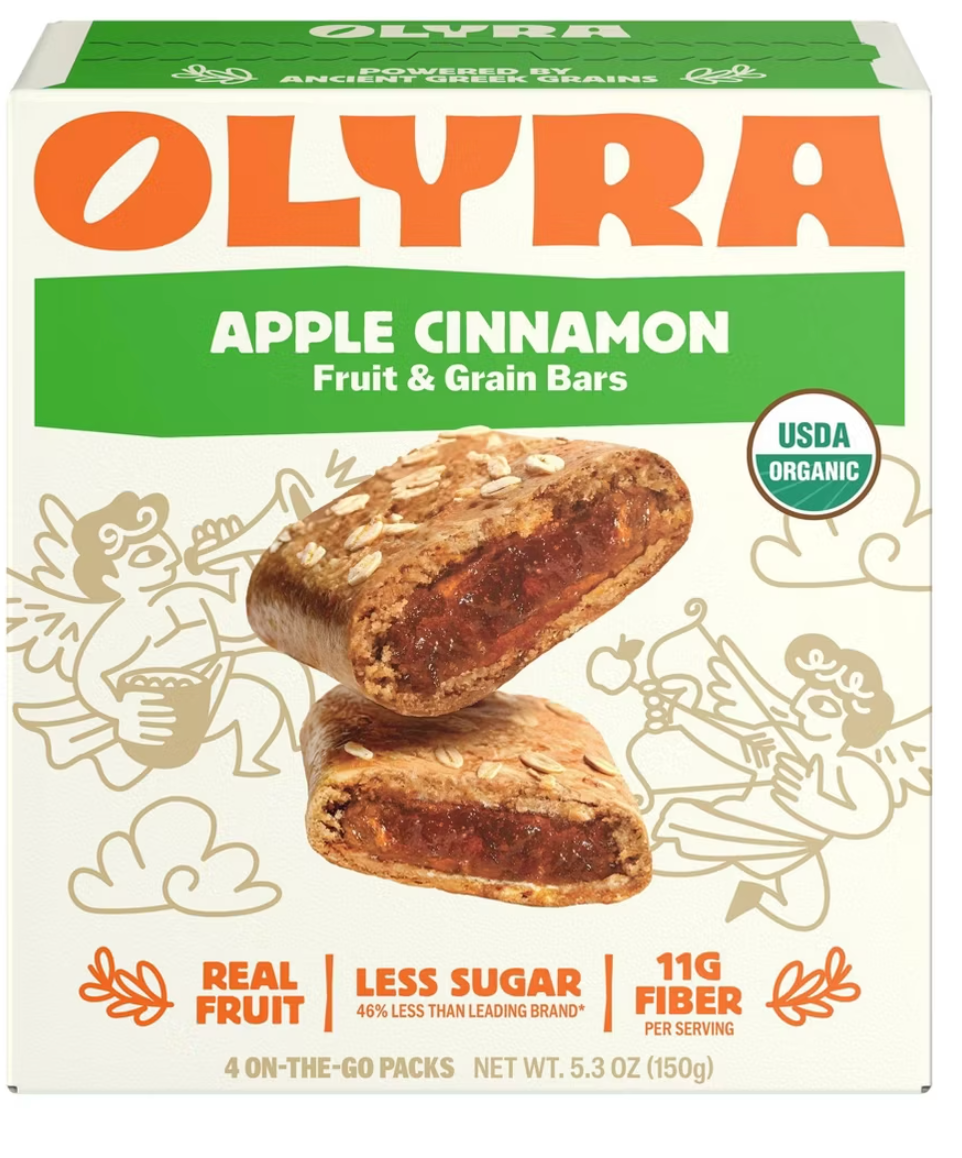 Olyra Apple Cinnamon Soft Baked Bites - 5.3oz/4ct - expires 02/16/2027