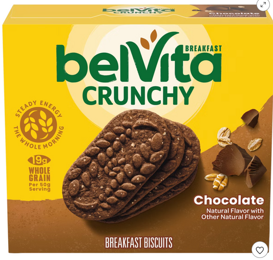BelVita Chocolate Breakfast Biscuits - 8.8oz/5pk - expires Oct 17th 2026