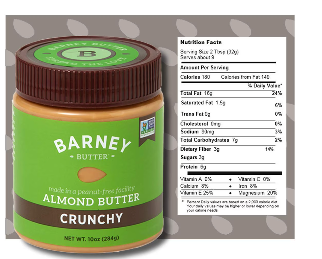 Barney Butter Crunchy - 10 oz.