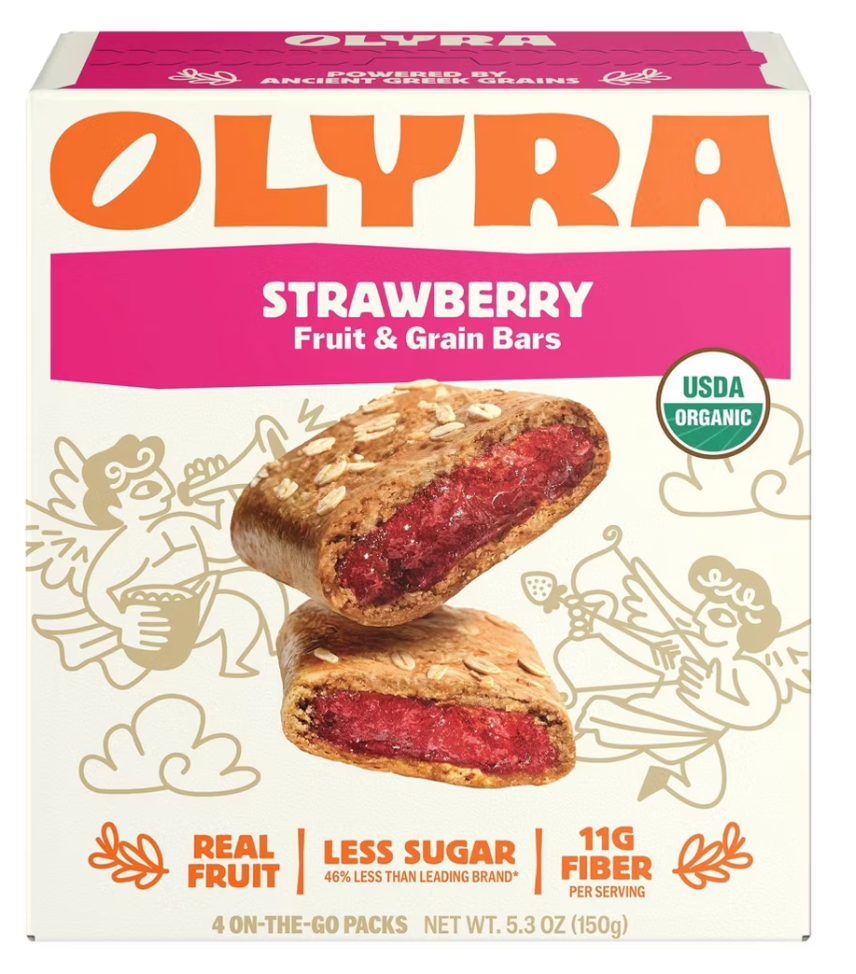 Olyra Strawberry Soft Baked Bites -  5.3oz/4ct - expires 12/17/2026