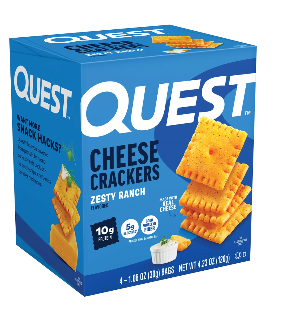 Quest Nutrition Cheese Crackers - expires 02/25/2027