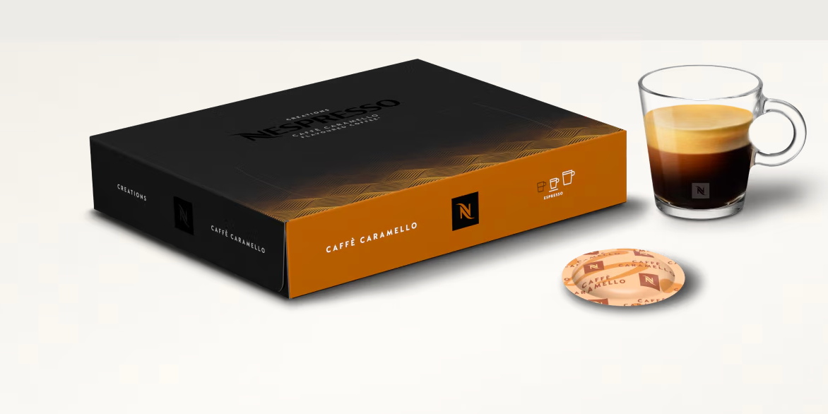 Caffè Caramello 50 Capsule Box - expires 03.31.2027