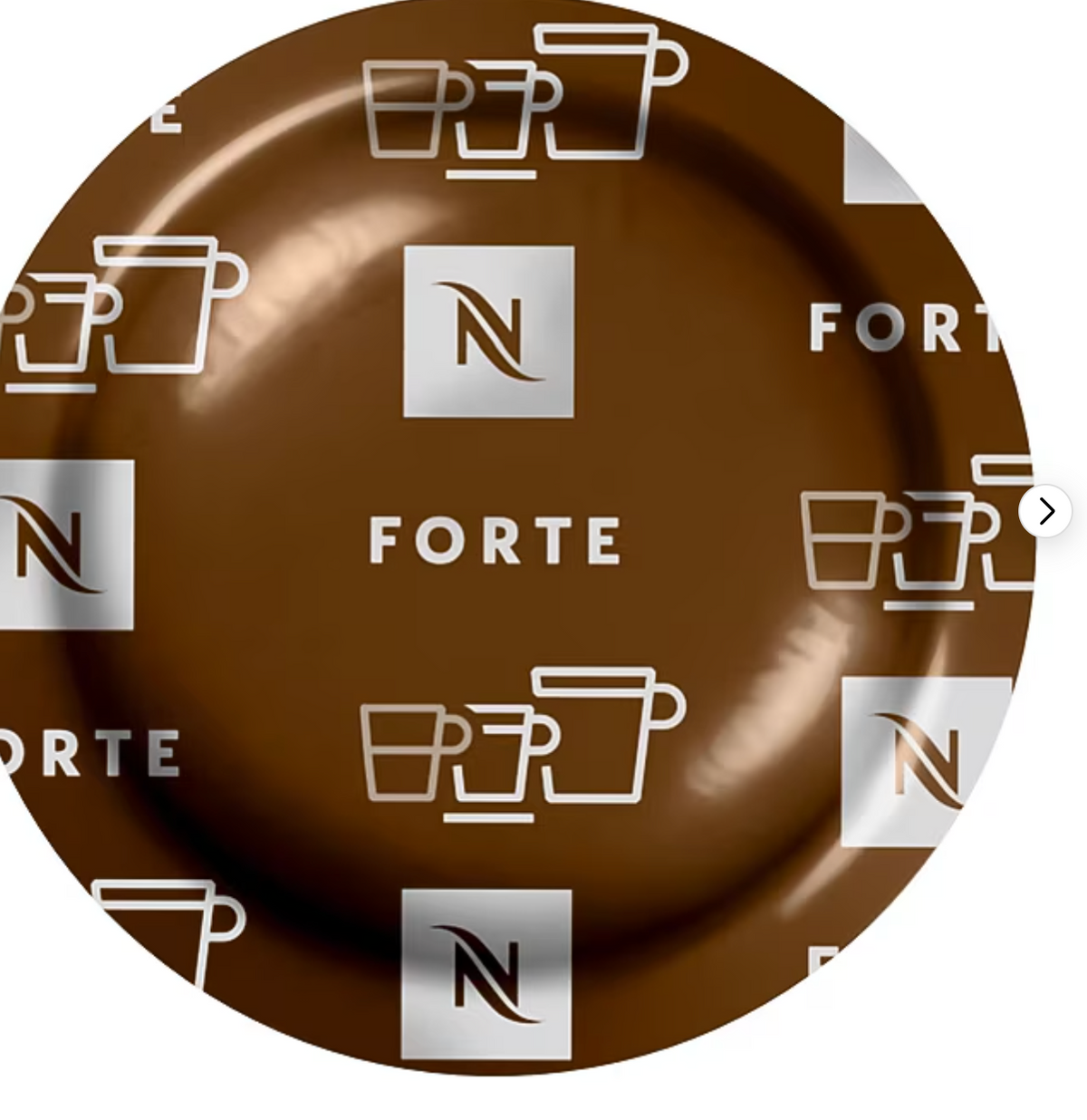 Nespresso Forte Coffee Nespresso Professional Capsules, Espresso Roast, 50/Box (8901.84) - expires 05/31/2027