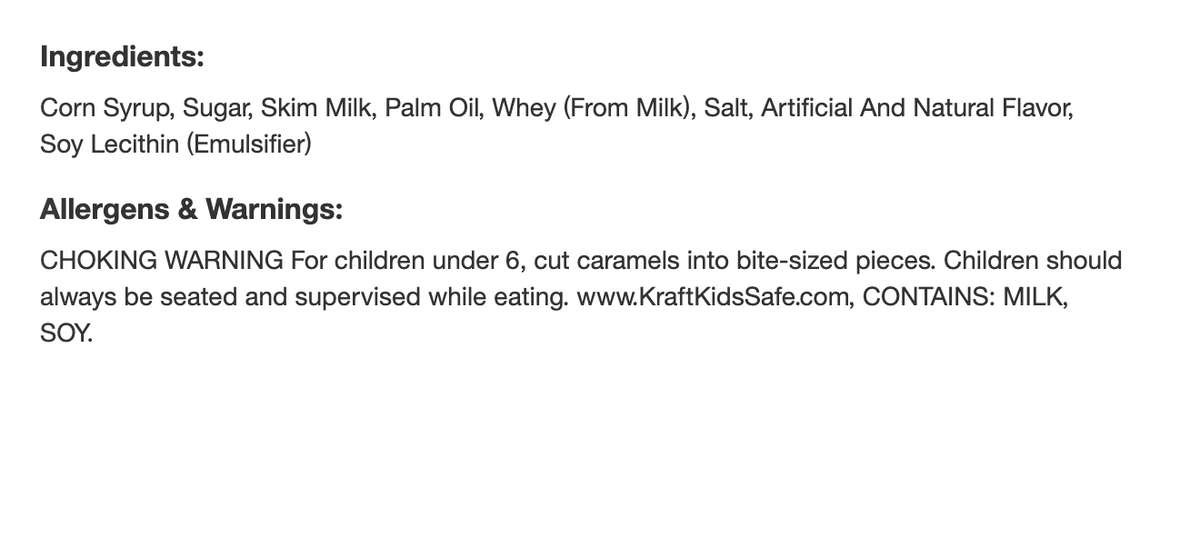Kraft Baking Caramels - 11oz