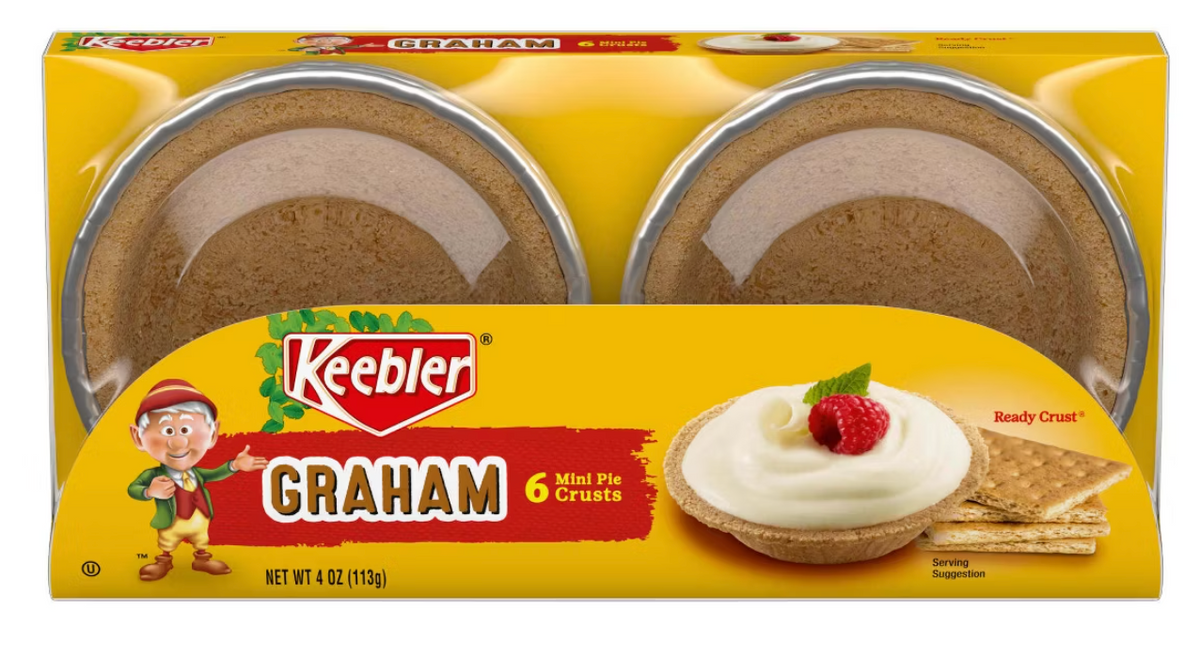 Keebler Ready Crust Graham Pie Crust - 4oz/6ct
