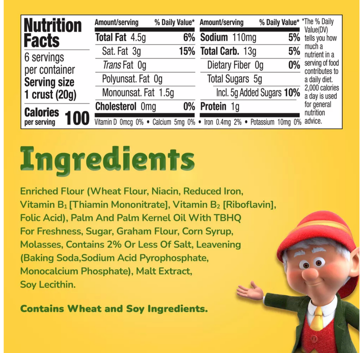 Keebler Ready Crust Graham Pie Crust - 4oz/6ct