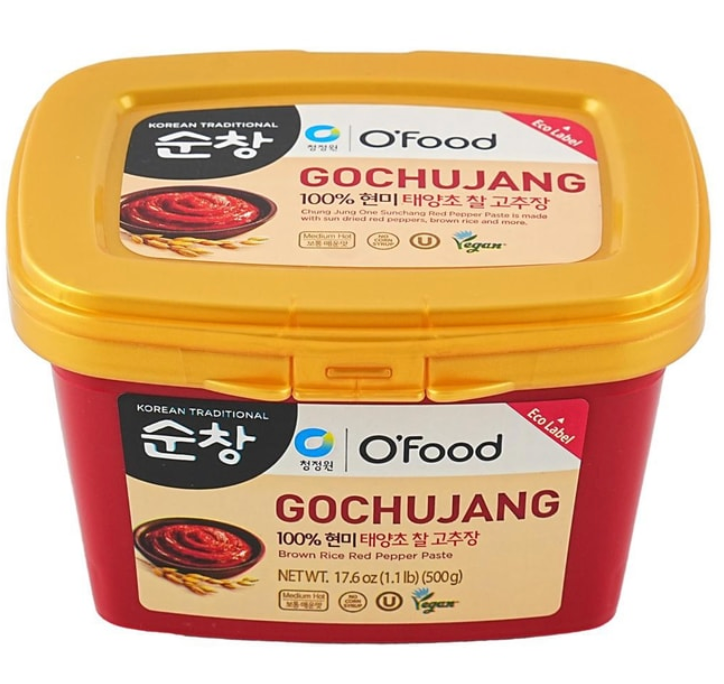Gochujang – Korean Red Chili Paste, 17.6 oz【Spicy & Sweet Savory Fermented Sauce】【 For Bibimbap, Marinades, Stews & BBQ】 - expires 05/05/2027
