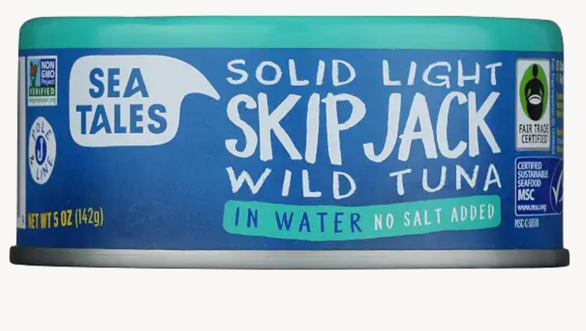 Sea Tales, Tuna Skipjack In Water NSA, 5 Ounce
