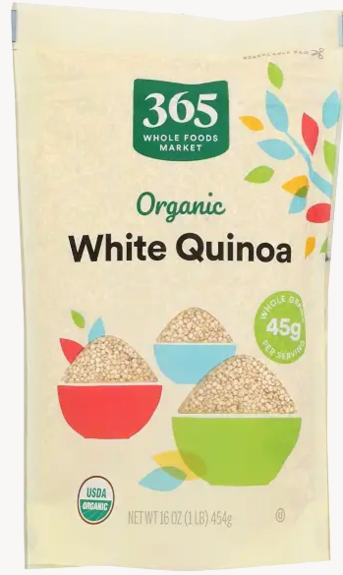 Organic White Quinoa, 16 Ounce - expires March 30 2027