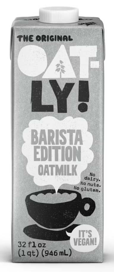 Oatly Oatmilk Barista Edition Non-Dairy Milk - 32 fl oz - expires Nov 16 2026
