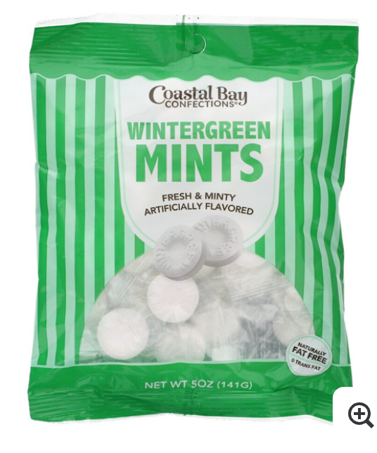 Coastal Bay Confections Wintergreen Mints
