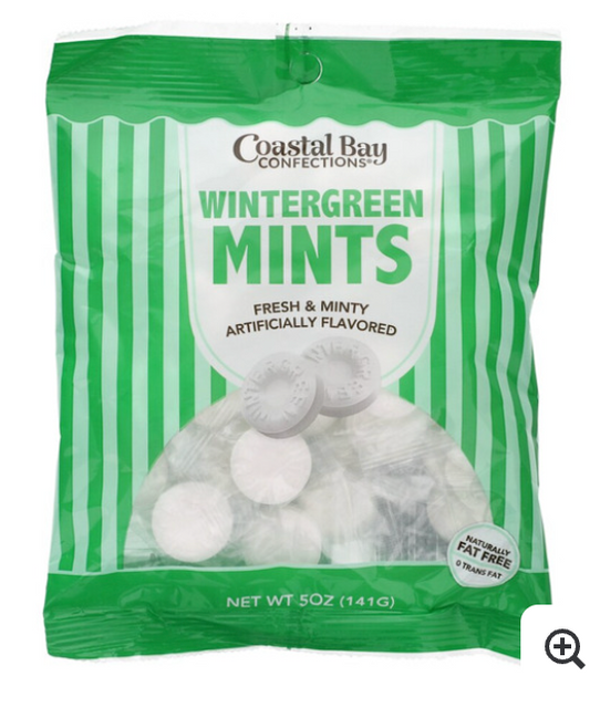Coastal Bay Confections Wintergreen Mints
