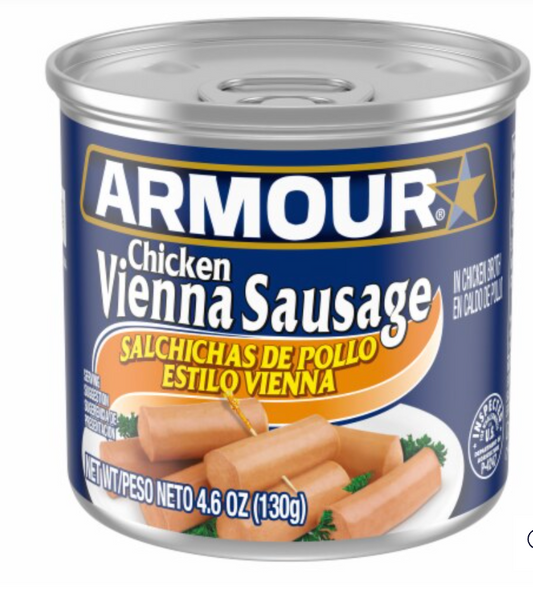 Armour Star Chicken Vienna Sausage Canned Sausage