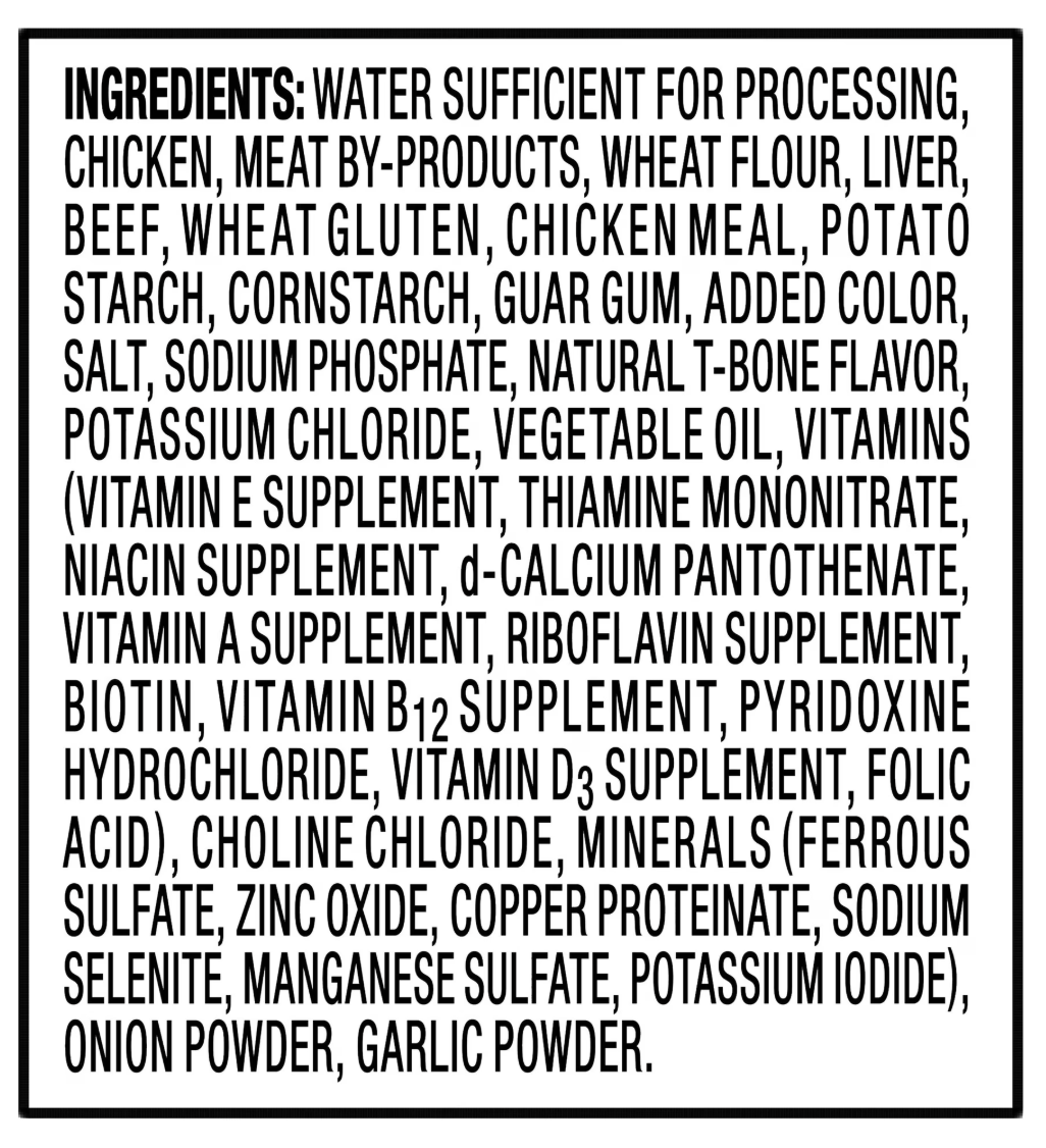 Ol' Roy Bacon Cheeseburger Flavor Cuts in Gravy Wet Dog Food, 13.2 oz Can