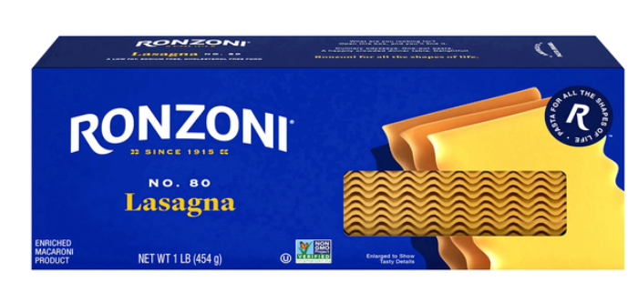 Ronzoni Lasagna, No. 80