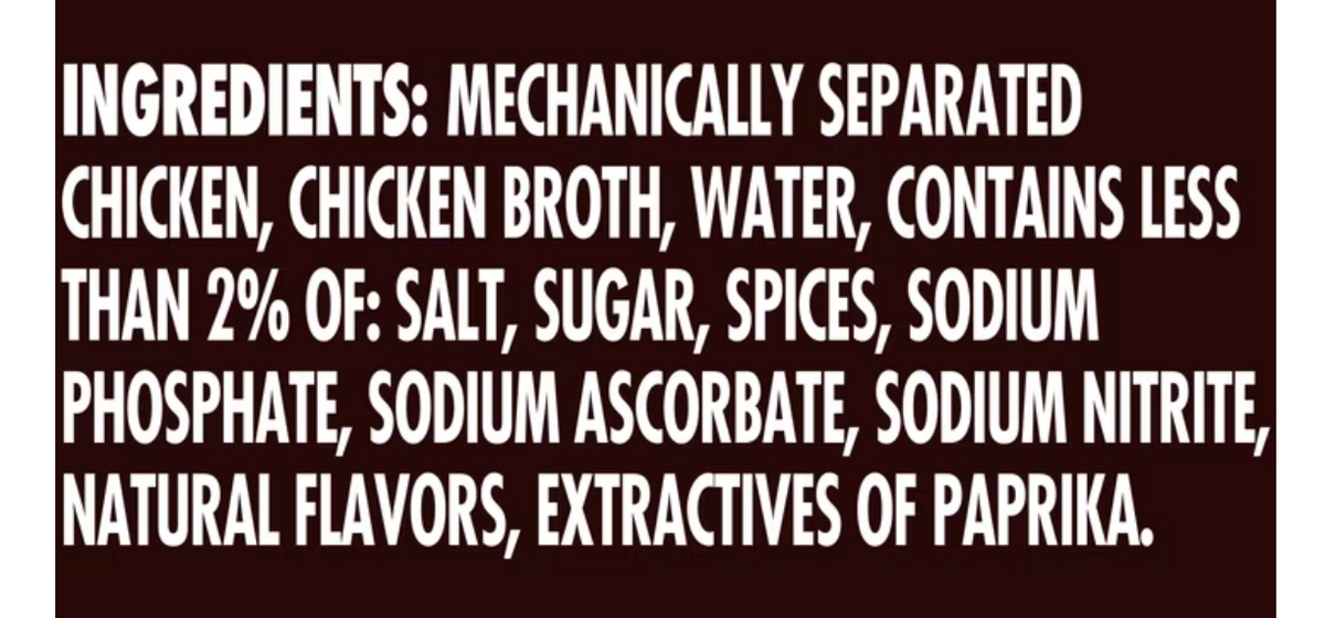 Libby's Chicken Vienna Sausage in Chicken Broth, 10g Protein Per Serving, Canned Sausage, 4.6 oz. Can