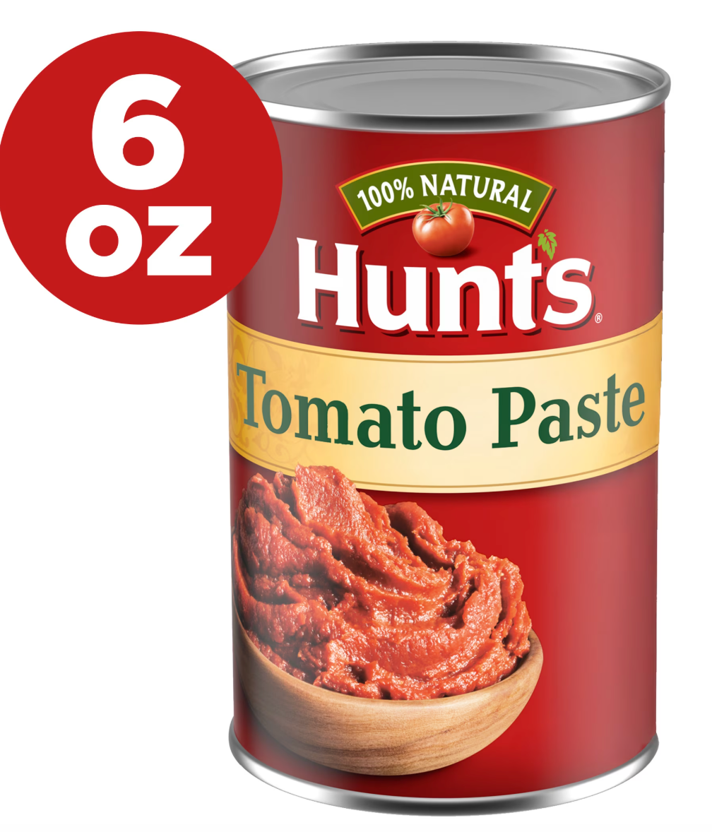 Hunt’s Tomato Paste, Perfect for Chili & Soups, 6 oz. Can