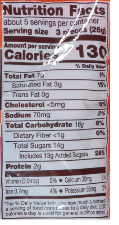 Reese's Miniatures Milk Chocolate Peanut Butter Cups Candy, Bag 4.65 oz - expired 02/2026