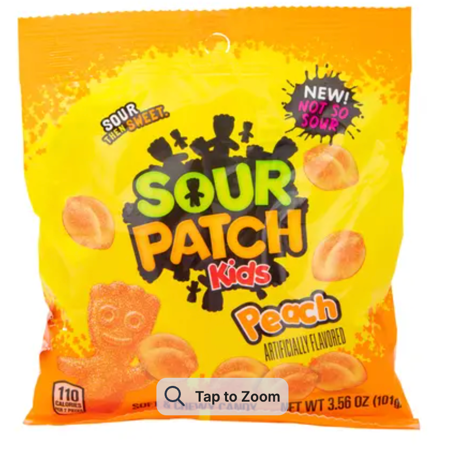 Peach Sour Patch Kids® 3.56oz