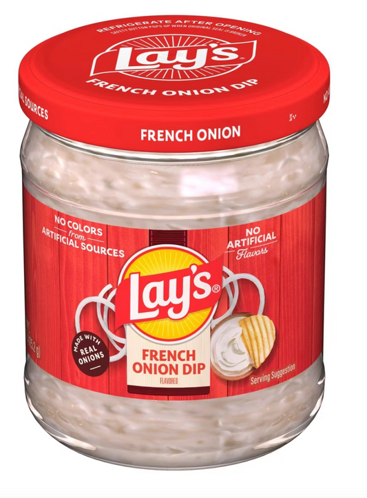 Lay's French Onion Dip- 15oz: No Artificial Flavors - expired March 2026