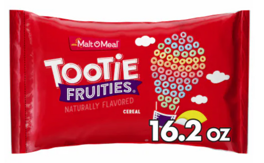 Malt-O-Meal Tootie Fruities Cereal Bag - expired Apr 01 2026
