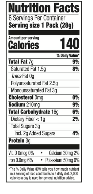 Lance Toast Chee Peanut Butter Sandwich Crackers (6 ct) - expired Jan 17 2026