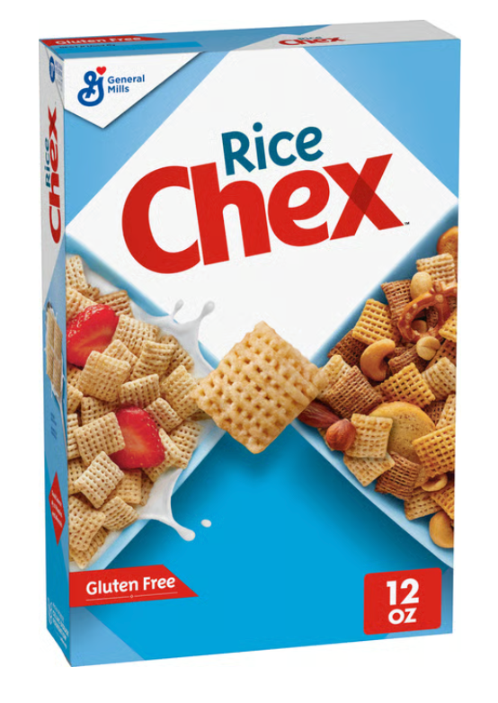 Chex Gluten Free Rice Cereal (12 oz) - expired March 12 2026