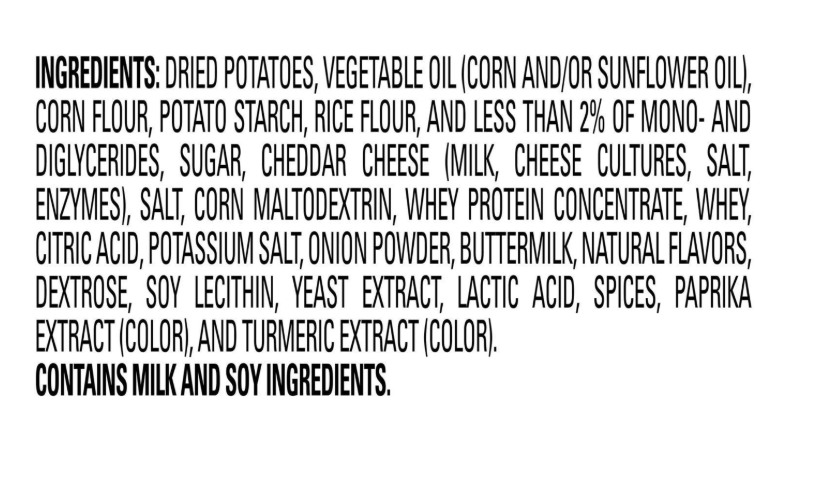 Lay's Stax Cheddar Flavored Potato Crisps (5.5 oz) - expired Apr 21 2026