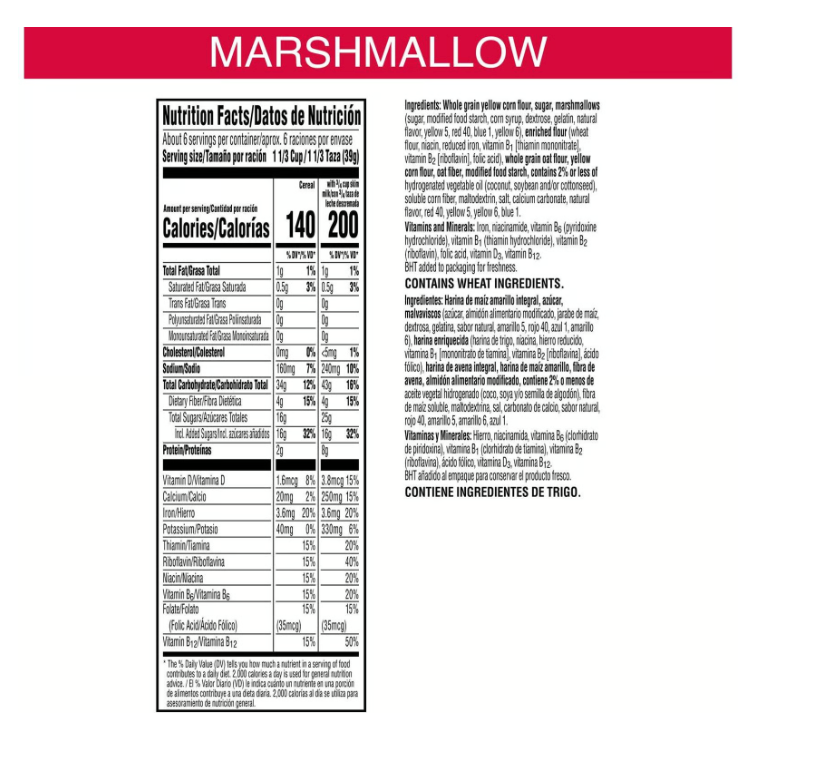Froot Loops with Marshmallows Cereal (9.3 oz) - expired June 09 2026