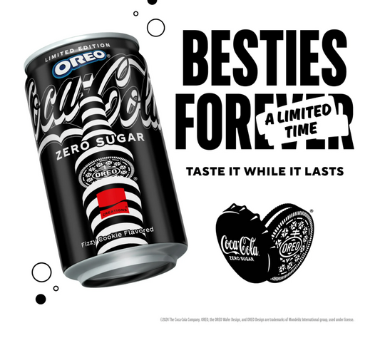 Coca-Cola® Zero Sugar OREO Limited Edition Creations® 7.5 oz  Mini Can Singles