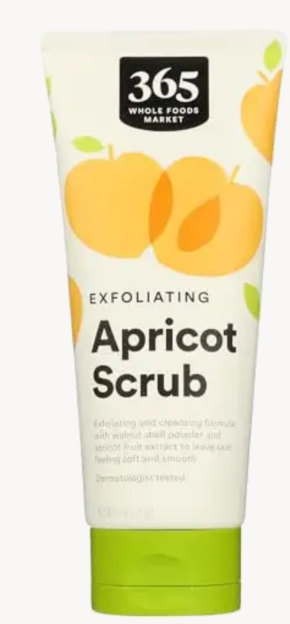 365 by Whole Foods Market Exfoliating Apricot Scrub, 6 oz - expired 11/15/2024, STILL GOOD FOR YOU! I promise <3